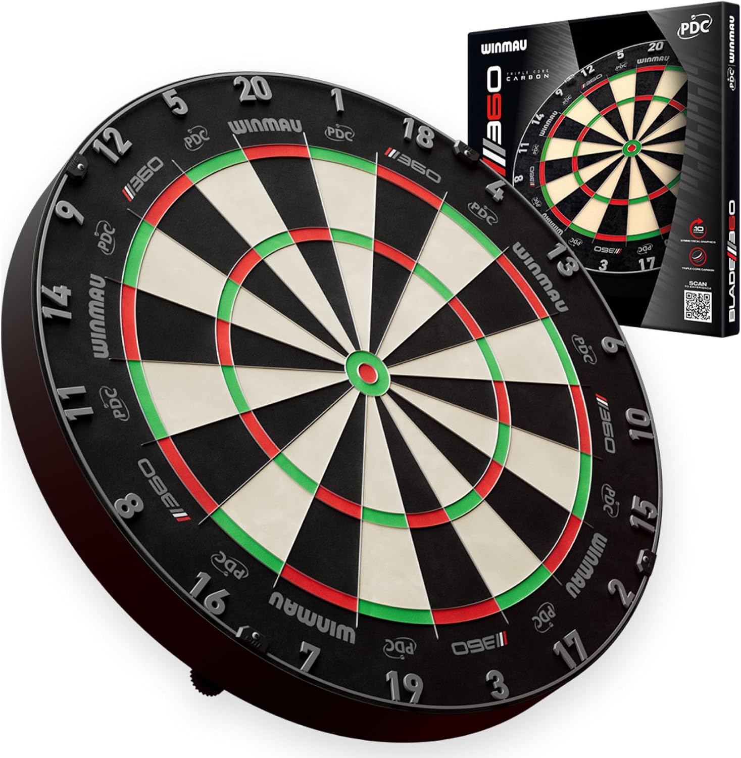 Pro Dart Board Triple Core Sisal Ultra Thin Wire Steel Tip Darts