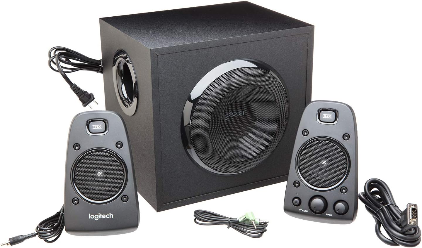 2.1 PC Speakers 400W THX Subwoofer Deep Bass RCA AUX