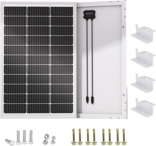 100W 12V Solar Panel Mono Battery Charger IP65 RV Boat Off Grid