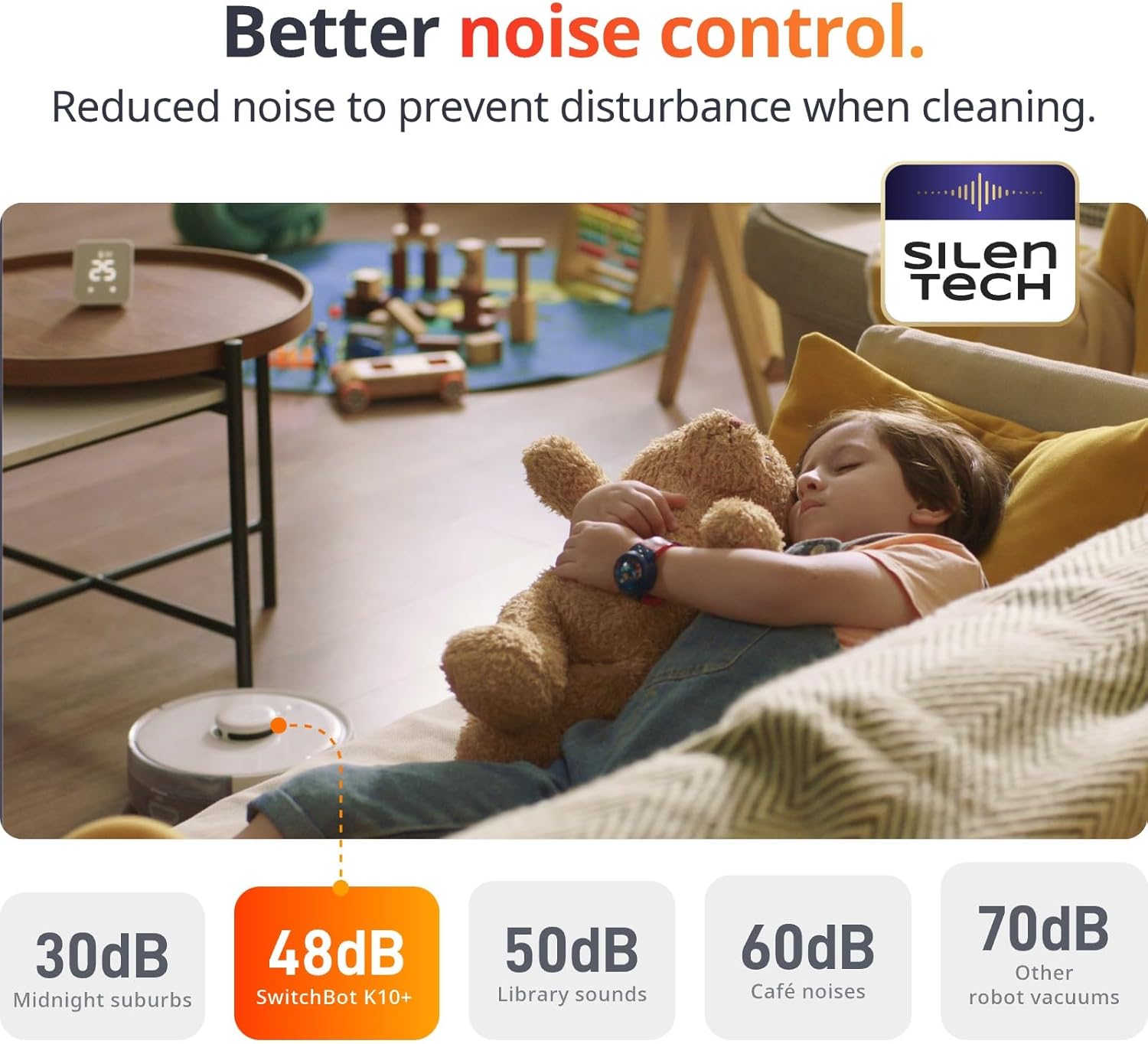 Mini Robot Vacuum Self Empty LiDAR Mapping Quiet Smart Clean