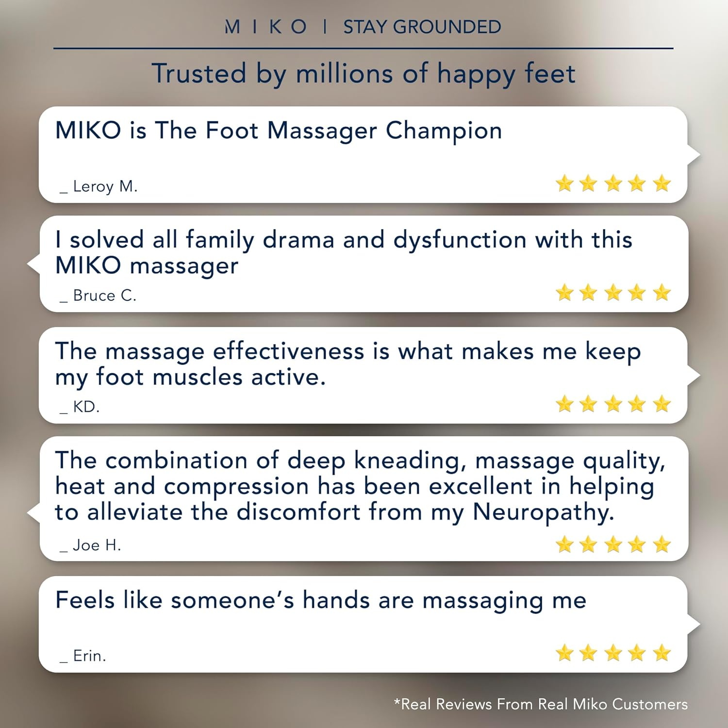 Shiatsu Foot Massager Heat Compression Deep Kneading Pain Relief