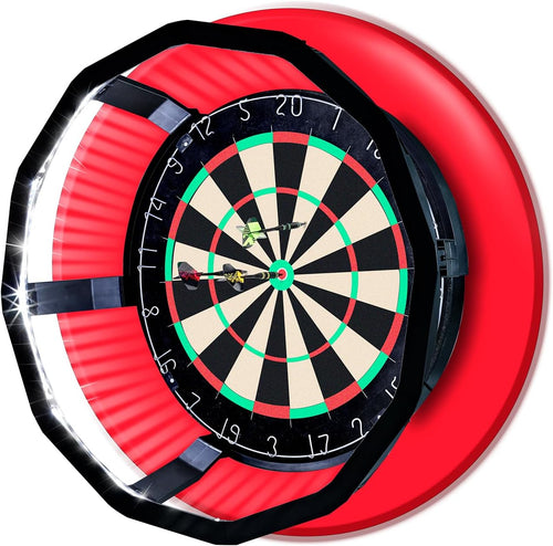 Dartboard LED Light 360 Illumination Adjustable Brightness 18in