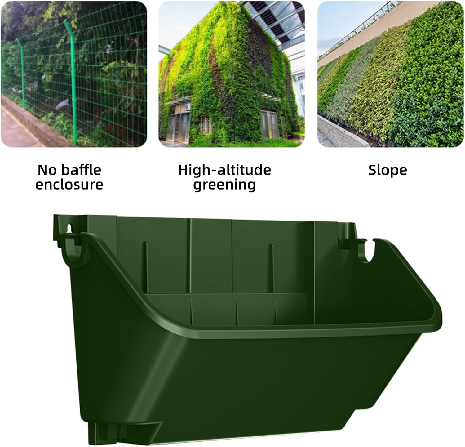 Vertical Wall Planter Bags Self Watering Hanging Garden Pots