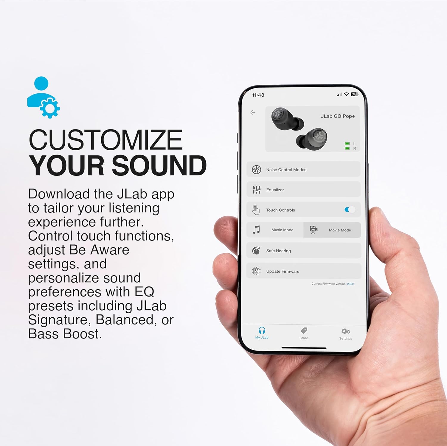Wireless Bluetooth Earbuds In Ear Headphones 35H Battery Mic