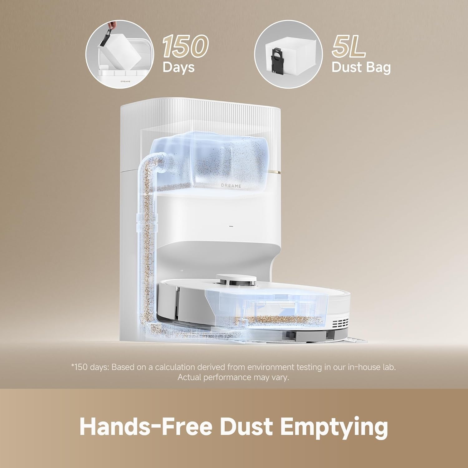 Robot Vacuum Mop Self Empty 13000Pa Smart Mapping App Control