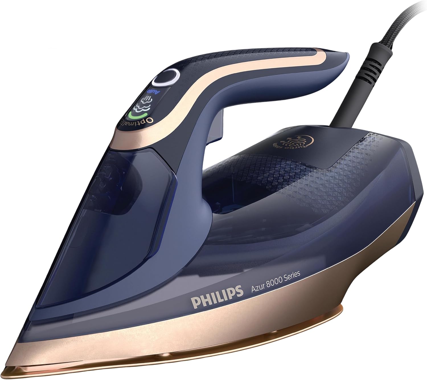 3000W Steam Iron 260g Turbo Boost Intelligent Steam Sensor 350ml Tank