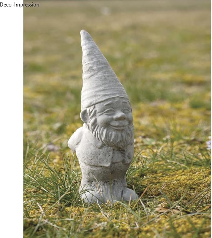 Garden Gnome Latex Mould Concrete Plaster Soap Casting Reusable