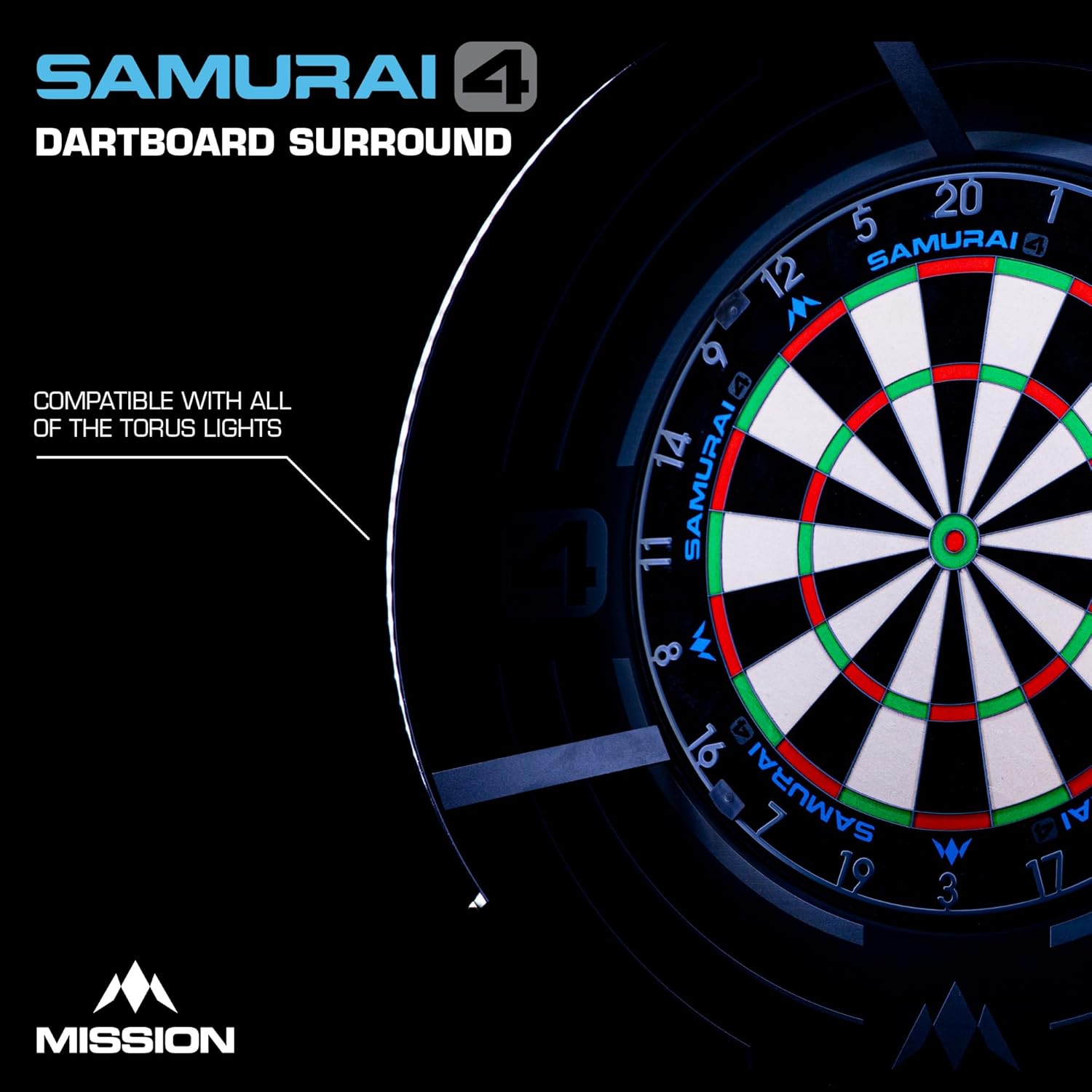 Dartboard Surround 68cm EVA Foam Wall Protector Pro Durable