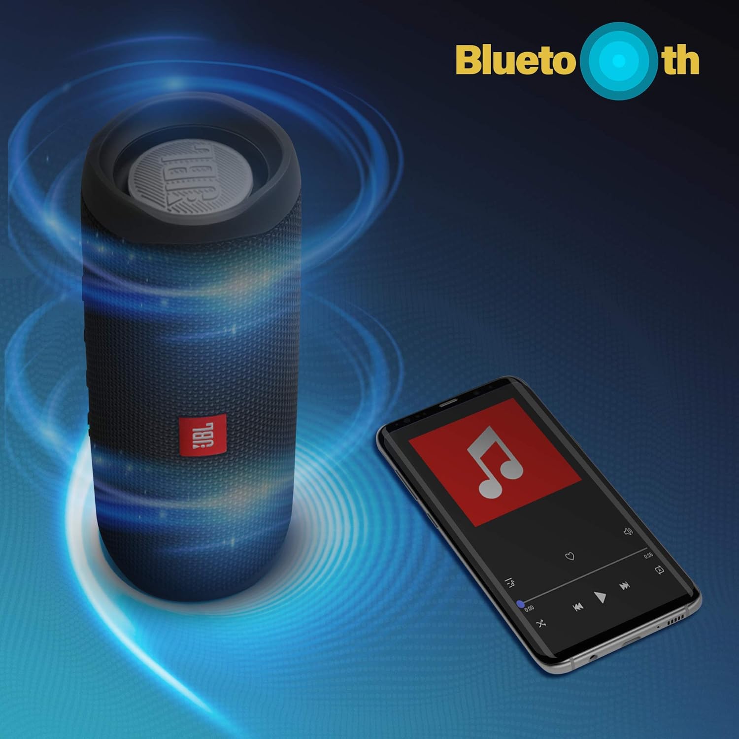 Portable Bluetooth Speaker Waterproof IPX7 Bass 12H Playtime