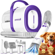 Dog Grooming Vacuum Cordless Clipper Nail Grinder 7 Tool 1.5L