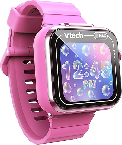 Kids Smart Watch Pink Dual Camera Games Watch