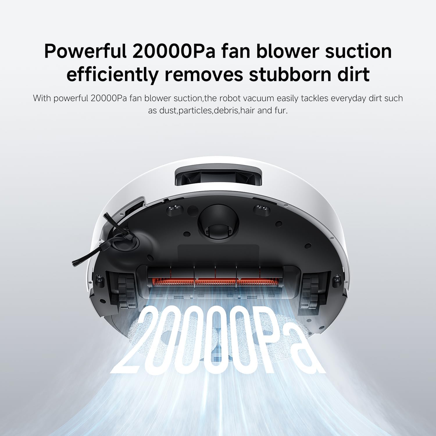 Robot Vacuum Mop Self Empty 20000Pa LiDAR Slim Smart Auto Clean