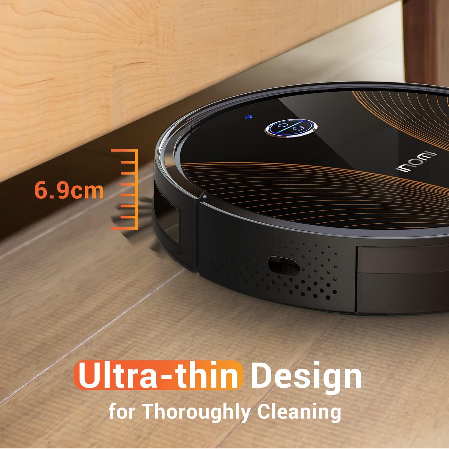 Robot Vacuum Mop 2200Pa App Alexa Control Slim Auto Recharge Pet