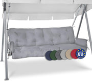 3 Seater Garden Swing Seat Cushion 180x50x8cm Light Grey