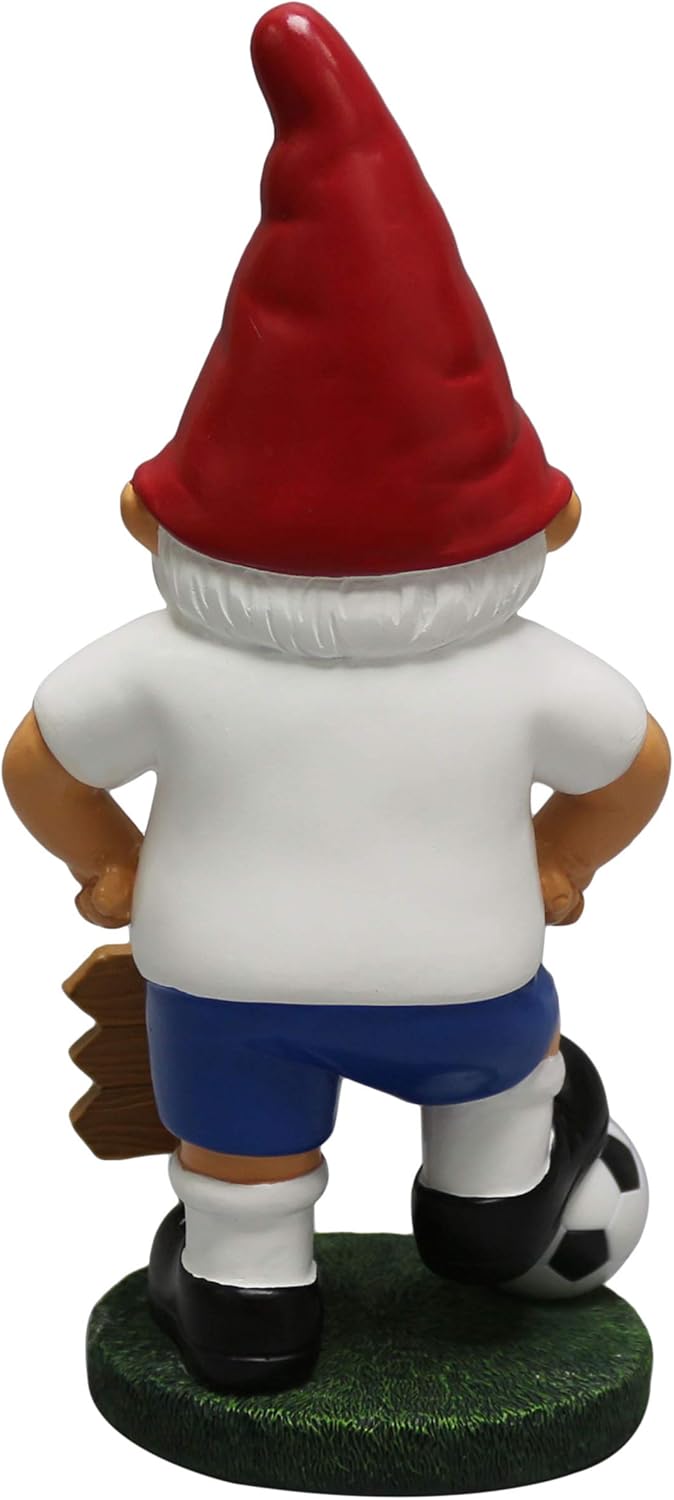 Football Fan Garden Gnome Ornament Funny Lawn Decor 20cm