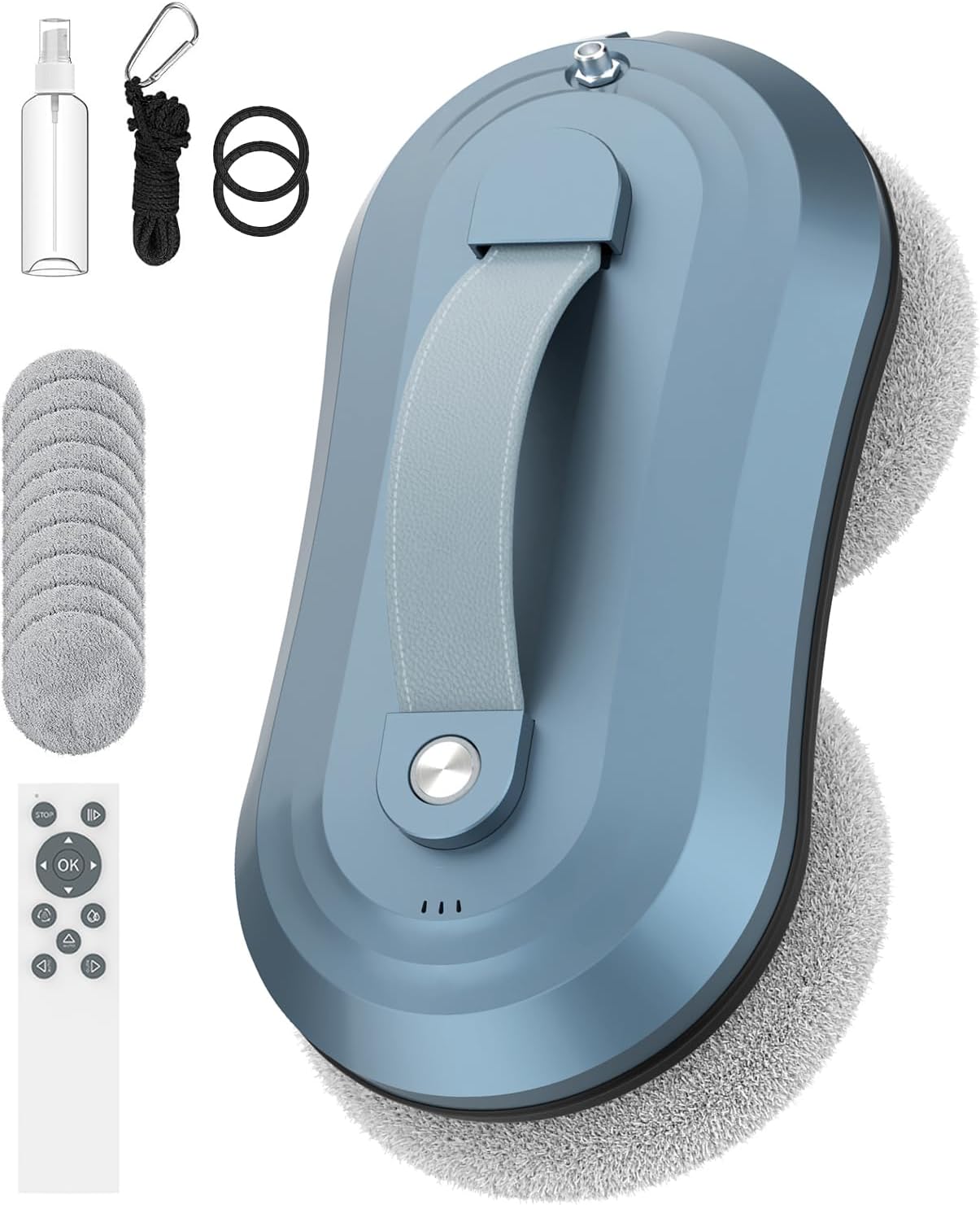 Window Cleaning Robot 5600Pa Suction AI Smart Glass Cleaner Remote
