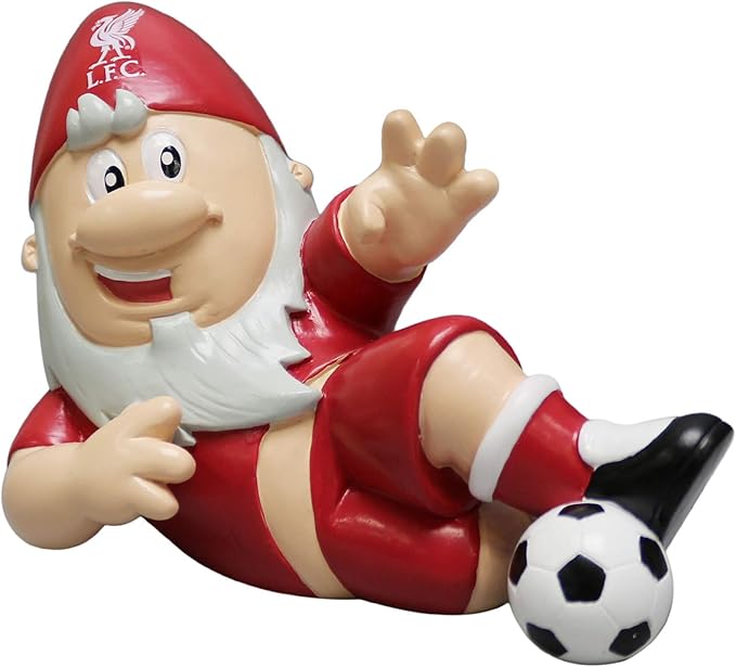Football Gnome Garden Ornament Soccer Fan Decor Indoor Outdoor