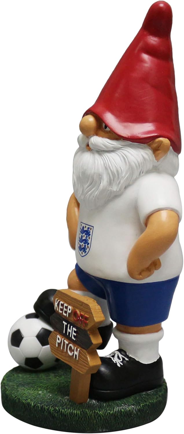 Football Fan Garden Gnome Ornament Funny Lawn Decor 20cm