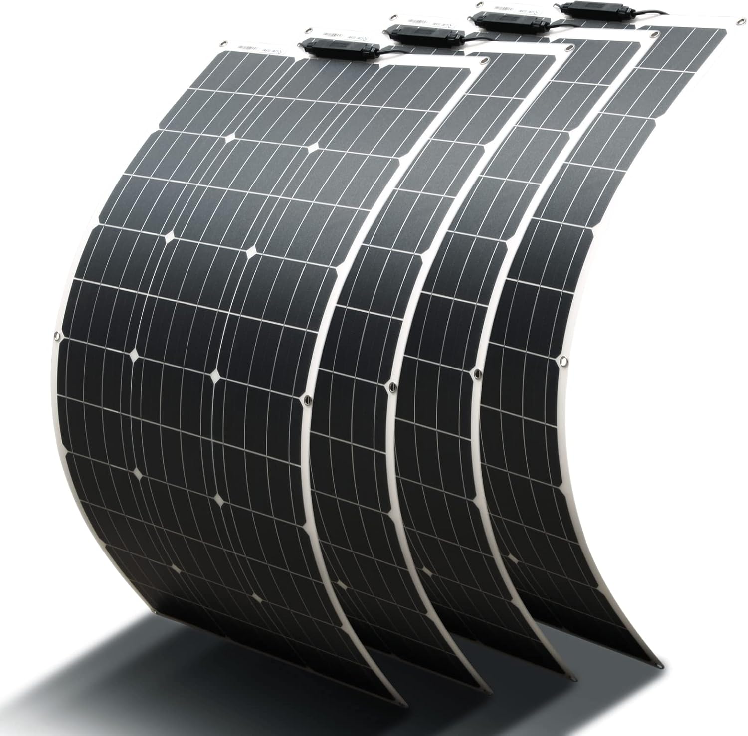 400W Flexible Solar Panel Kit 4x100W 12V RV Boat Charger