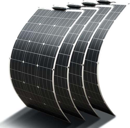 400W Flexible Solar Panel Kit 4x100W 12V RV Boat Charger