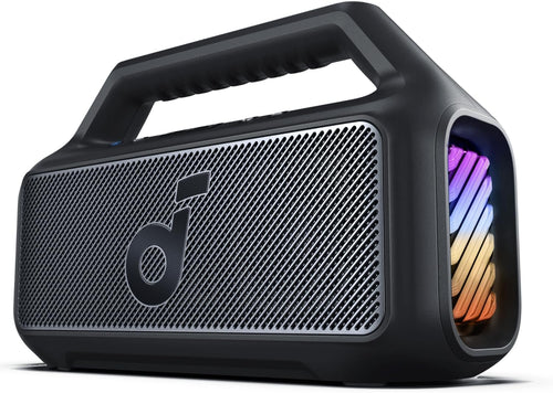 80W Bluetooth Speaker Waterproof Floatable Bass 24H Play RGB