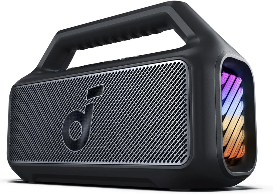 80W Bluetooth Speaker Waterproof Floatable Bass 24H Play RGB