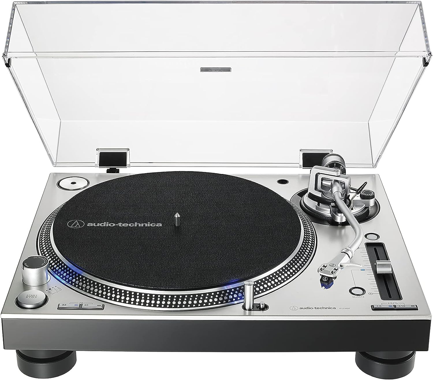 Professional Direct-Drive Vinyl Turntable with S-Tonearm, Variable Pitch & USB