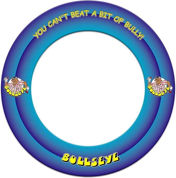 Dartboard Surround Ring Wall Protector 68cm Heavy Duty Blue