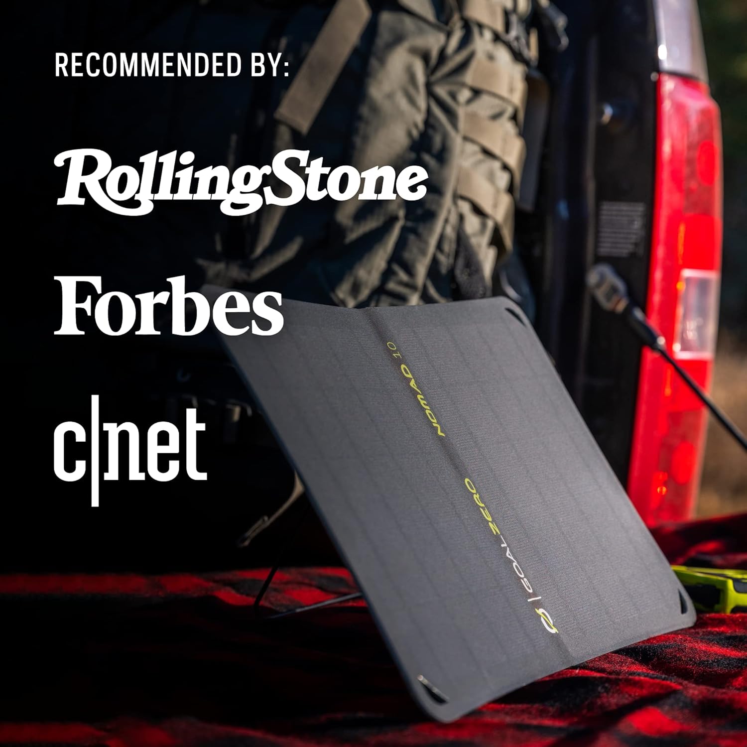 10W Foldable Solar Panel Portable Charger For Camping Hiking