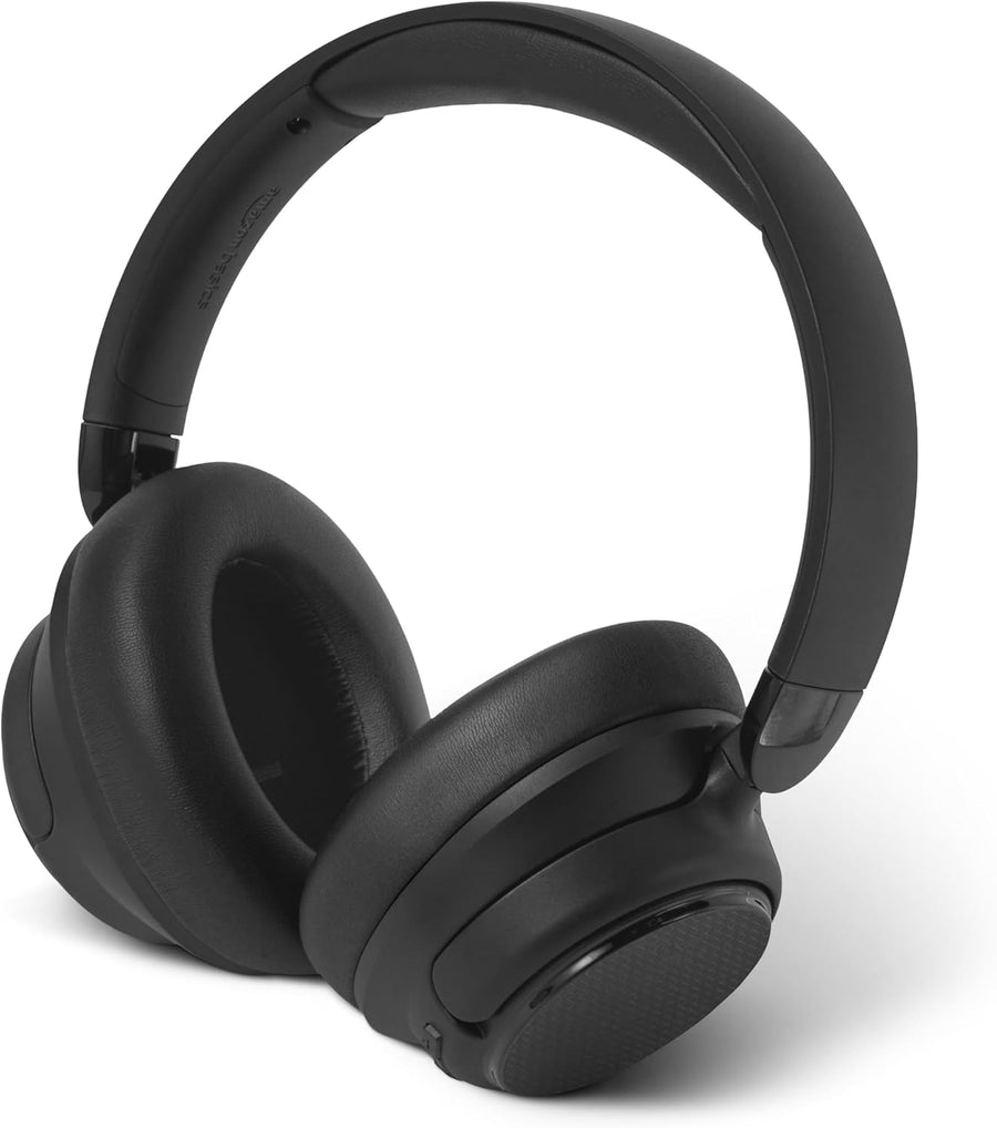 Wireless Bluetooth Active Noise Cancelling Over Ear Headphones Black