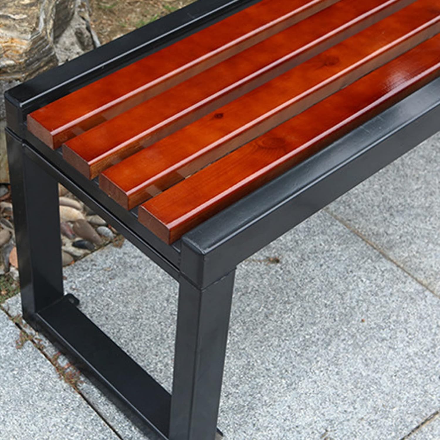 100cm Weatherproof Garden Bench Outdoor Patio Park Seat