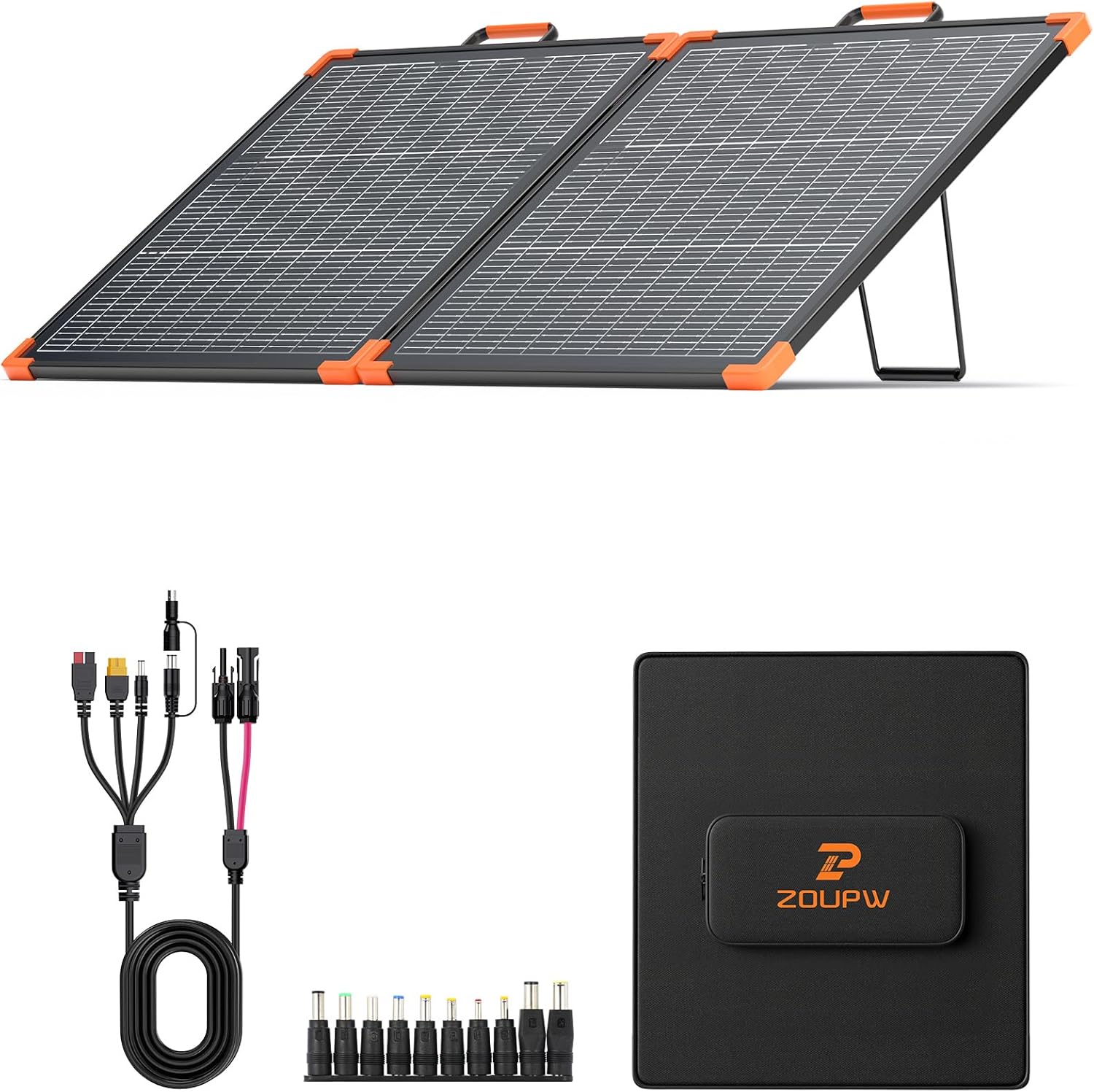 110W Bifacial Foldable Solar Panel N Type IP68 RV Charger