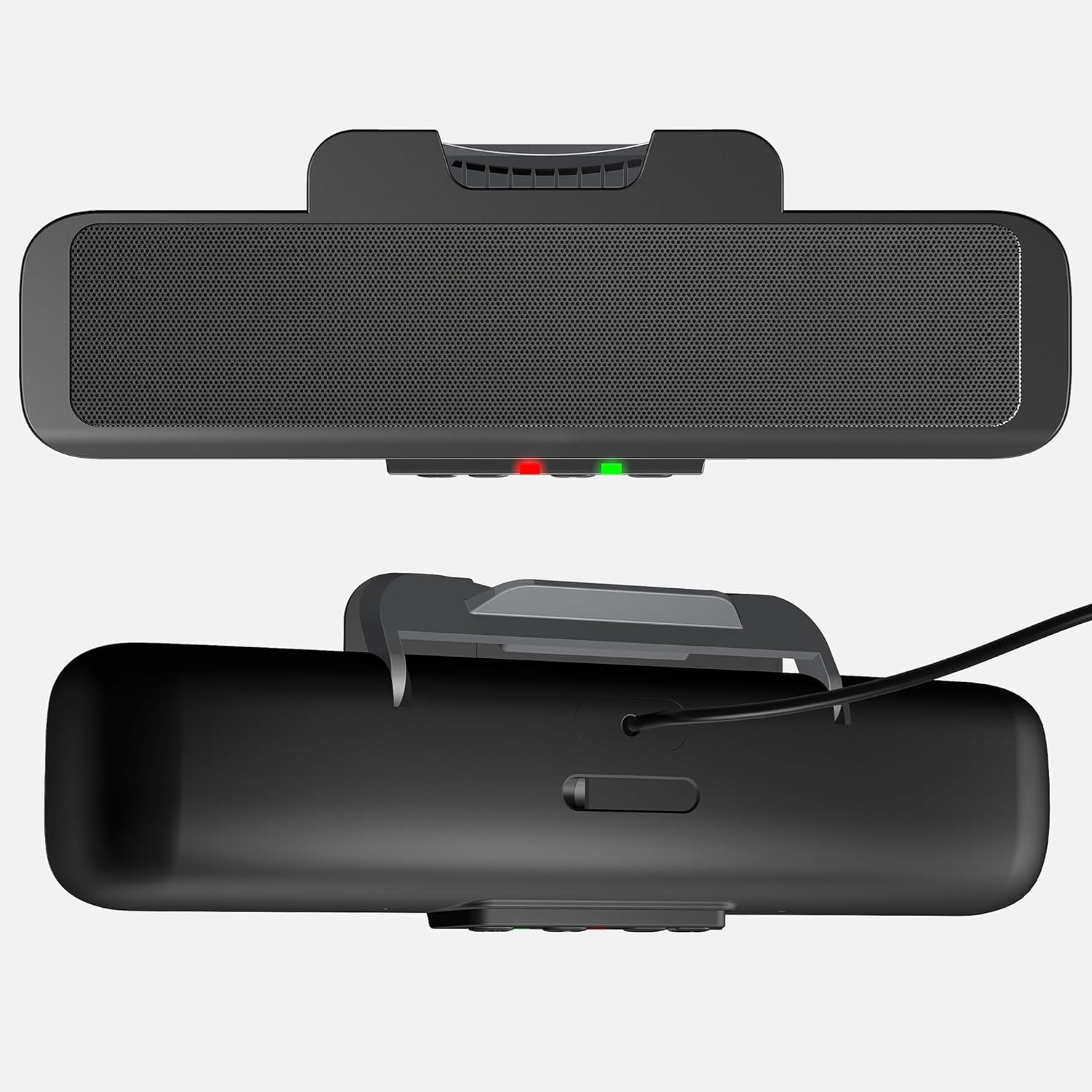 USB Speaker Bar Stereo Monitor Mount PC Laptop Soundbar Clamp