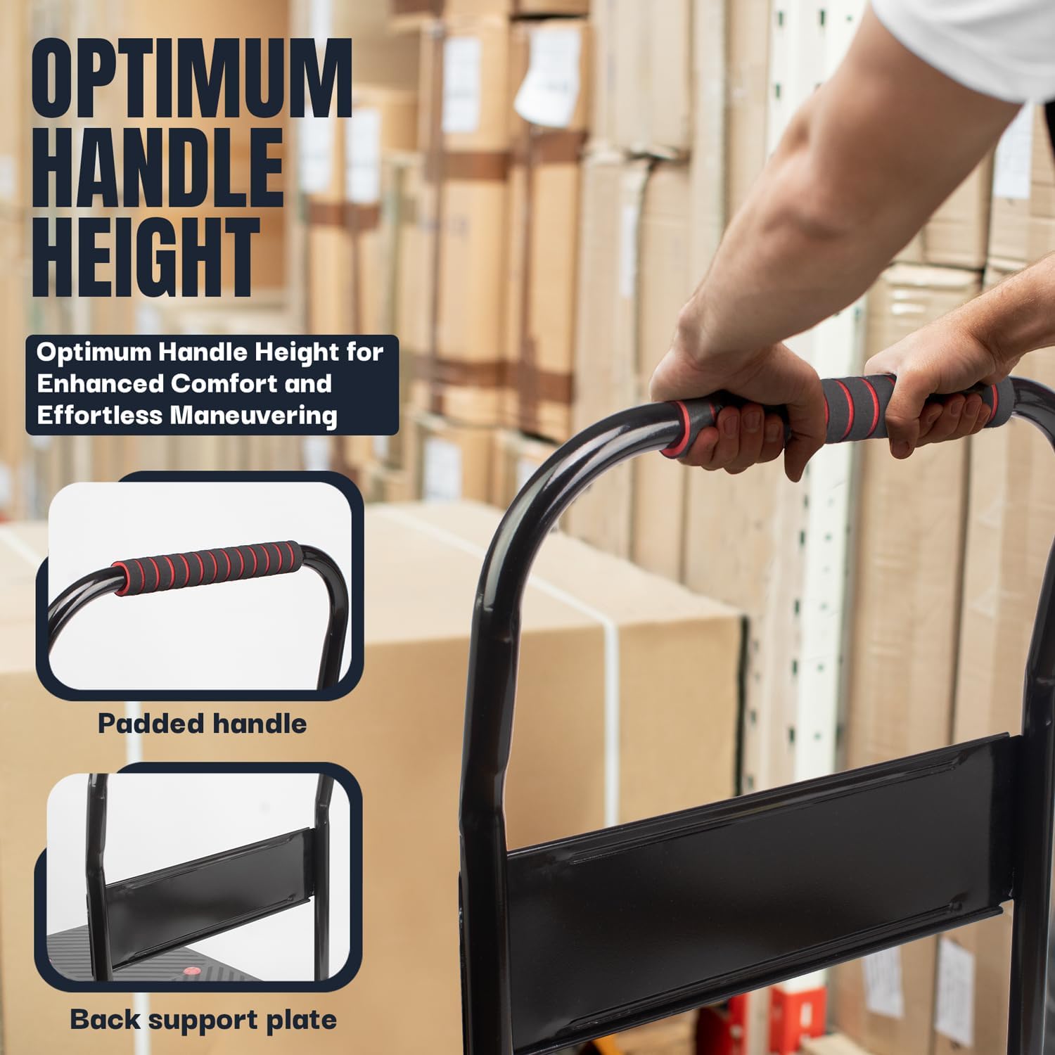 Folding Platform Trolley 400kg Heavy Duty Utility Truck