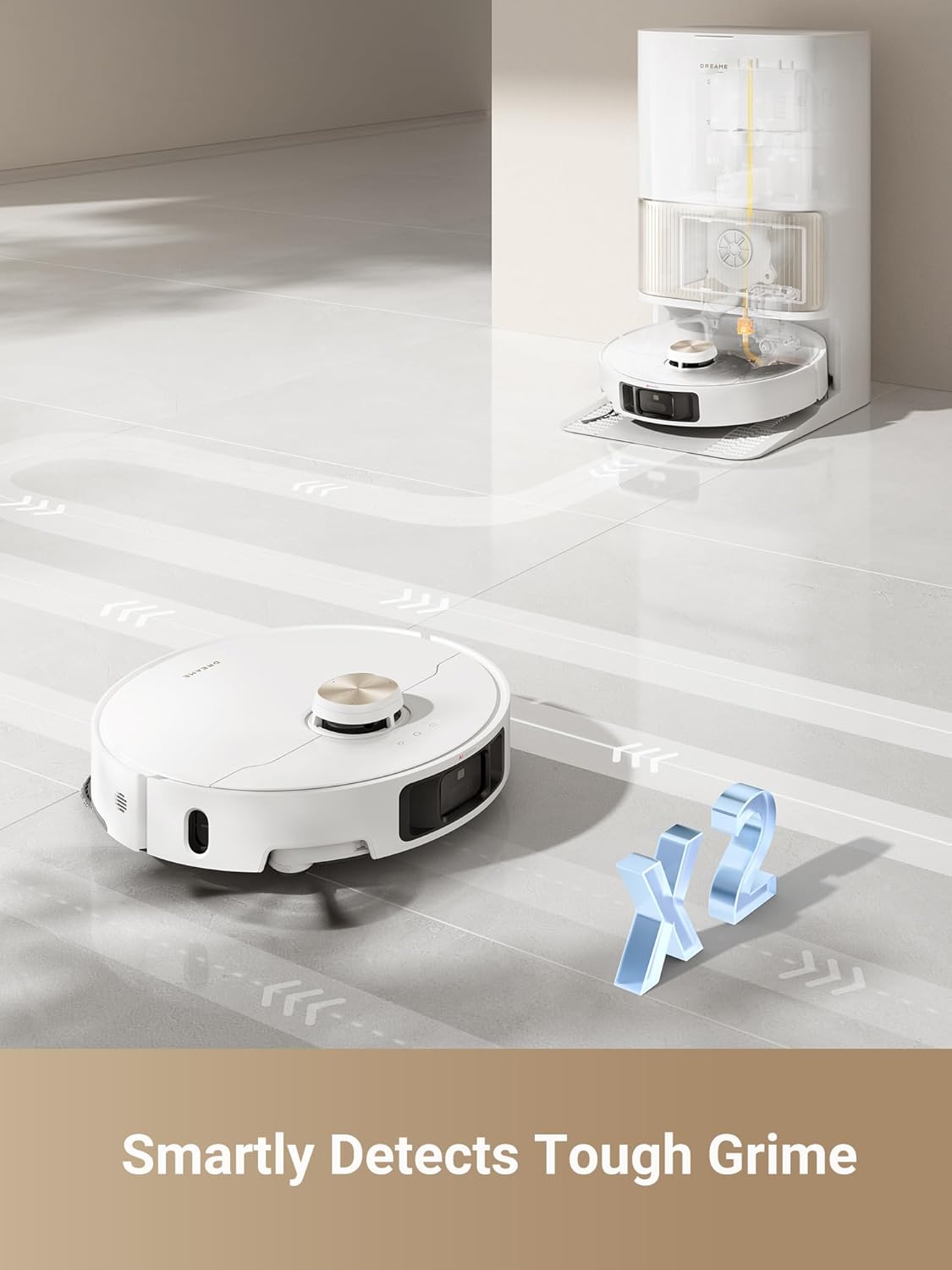 Robot Vacuum Mop Self Empty 11000Pa LiDAR Hot Wash Auto Clean