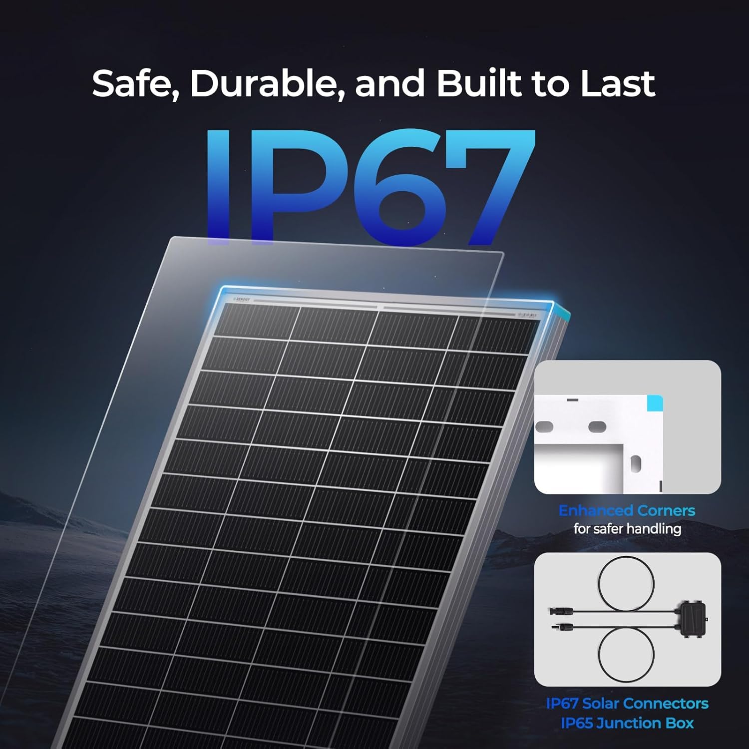 350W N Type 16BB Solar Panel Kit 2x175W RV Marine Roof
