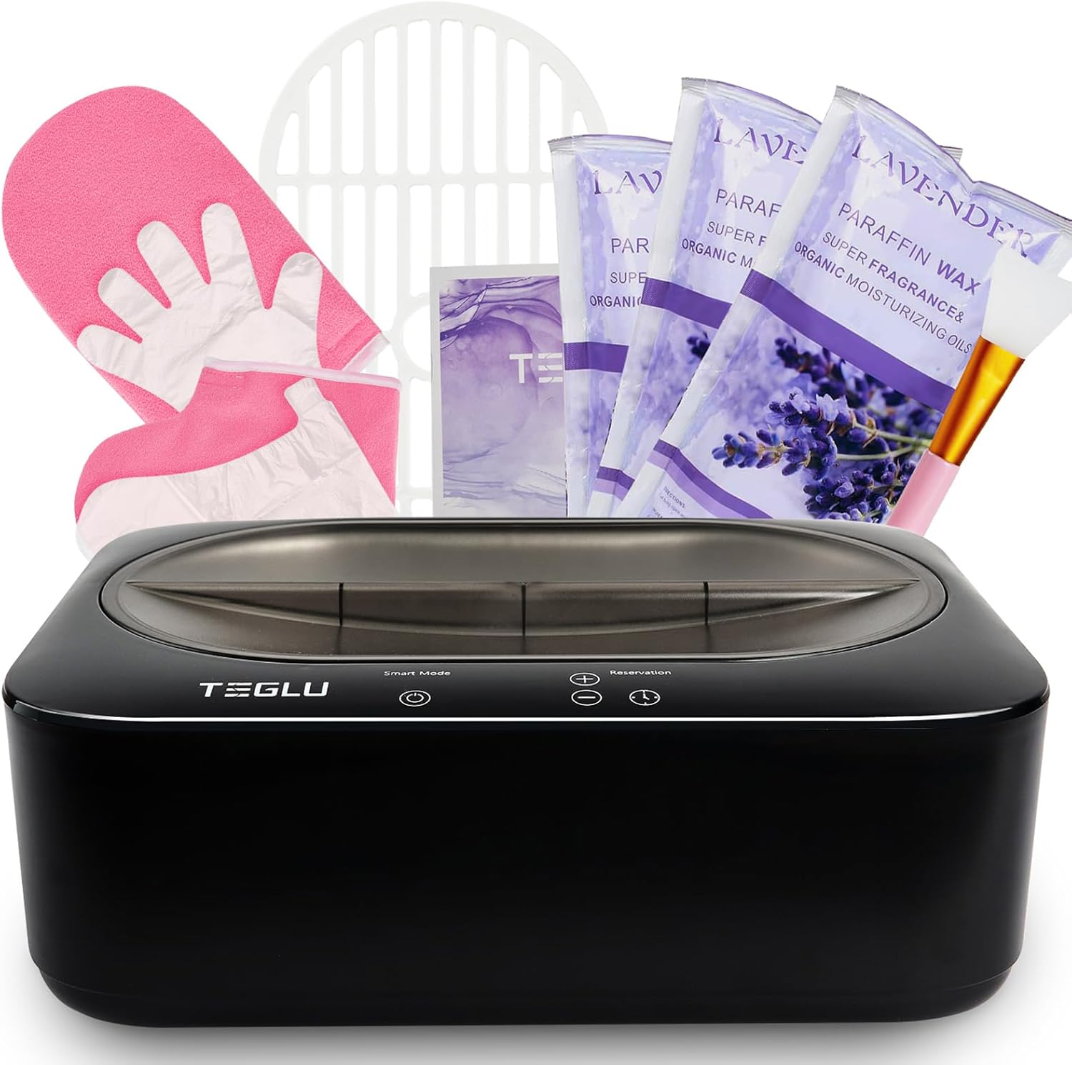 Paraffin Wax Bath 4L Heater Kit Hand Foot Spa Fast Heating