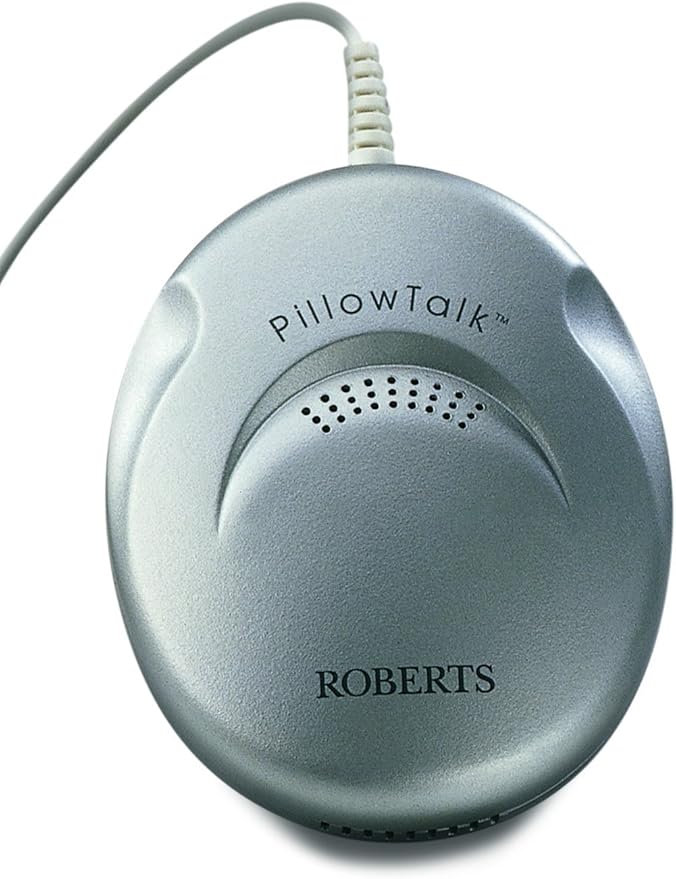 Pillow Speaker 3.5mm Aux Sleep Audio Compact Bedside Listening
