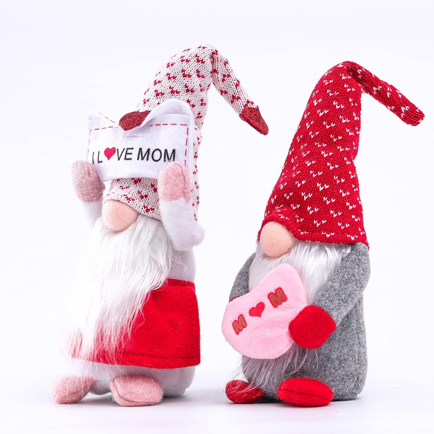 2Pcs Mothers Day Gnome Plush Tulip Gonk Spring Decor Gift