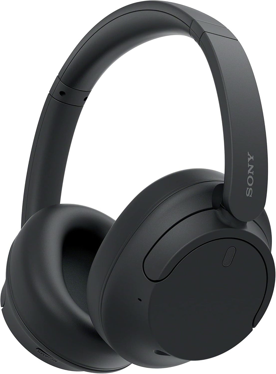 Wireless Bluetooth Noise Cancelling Over Ear Headphones 35Hr Battery Black