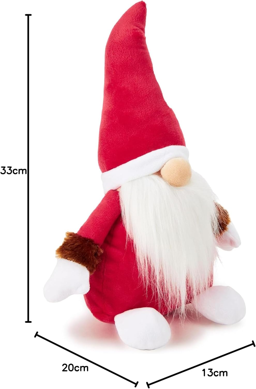 Liverpool FC Gnome Plush 33cm Football Fan Soft Toy Gift