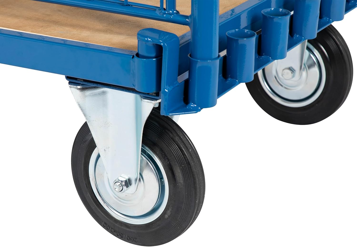 Heavy Duty Steel Sheet Trolley 500KG Mesh Support Cart
