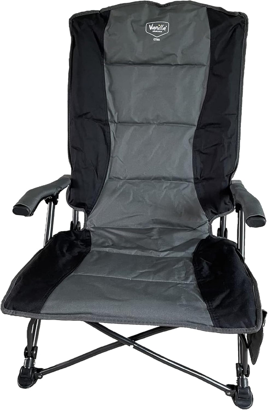 Low Beach Camping Chair Foldable Charcoal