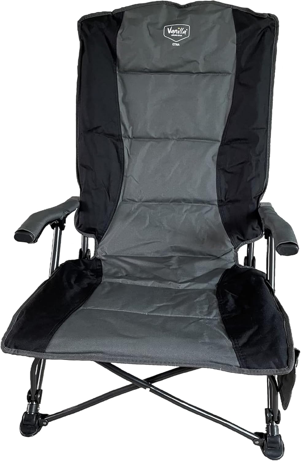 Low Beach Camping Chair Foldable Charcoal