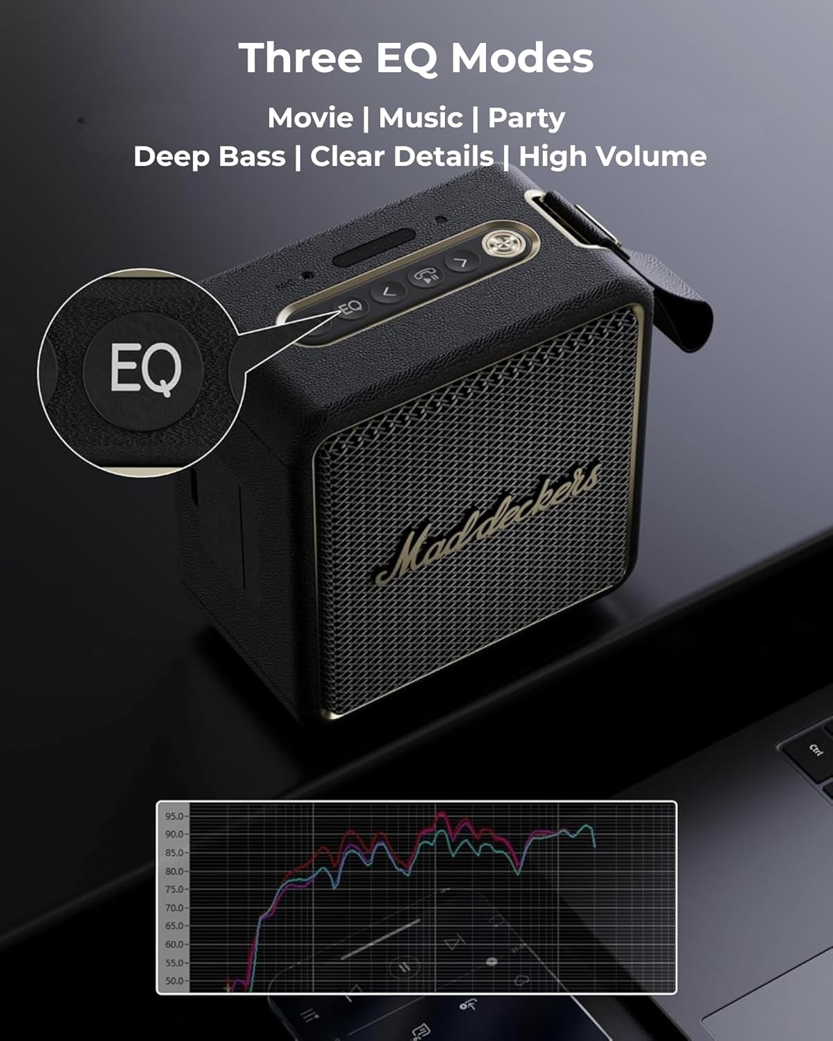 40W Portable Bluetooth Speaker IPX7 Waterproof RGB 17H Bass