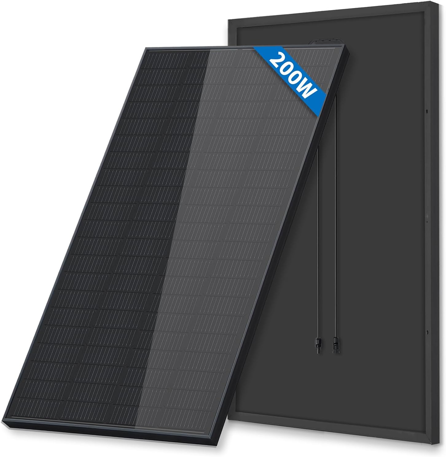200W Monocrystalline Solar Panel 22.6 Efficient RV Boat Garden MC4
