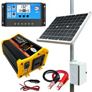 4000W Solar Panel Kit with Inverter Off Grid Power System Home RV