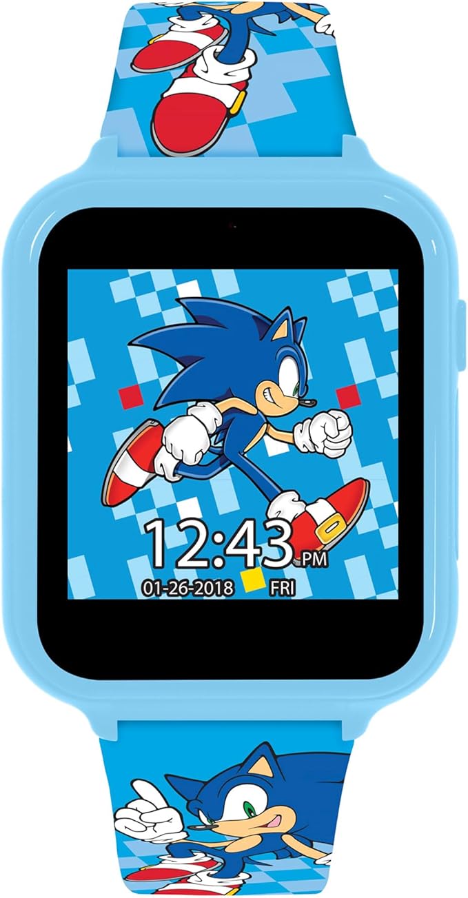 Kids Blue Smart Watch Touch Screen Camera Games
