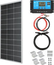 150W Mono Solar Panel With 10A Charge Controller 12V Off Grid