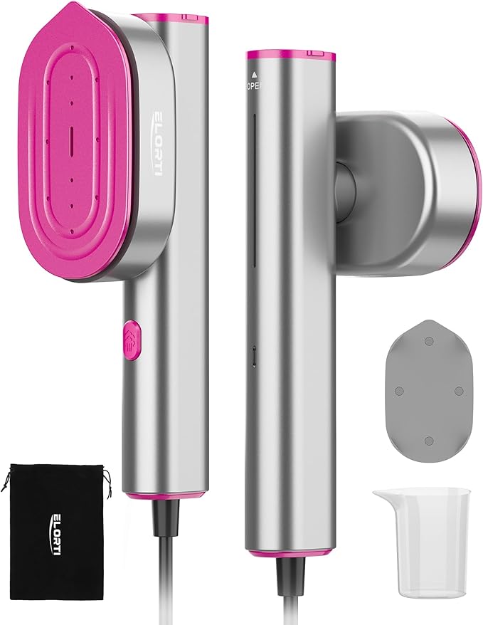 Travel Garment Steamer Portable Fast Heat Wrinkle Remover Dual Voltage